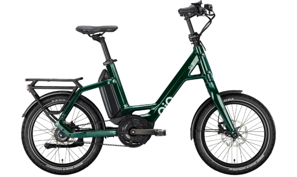 QiO E-Bike in Dunkelgrün Metallic